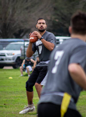 American Football Practice Wallpaper