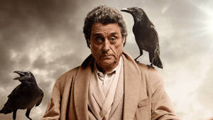 American Gods Ian Mcshane Wallpaper