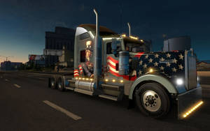 American Kenworth W900 Wallpaper