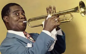 American Musician And Vocalist Louis Armstrong Wallpaper