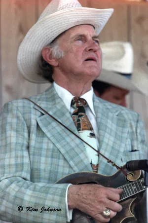 American Musician Bill Monroe Performing Live Still Wallpaper