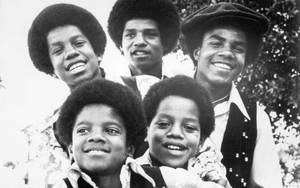 American Pop Band Jackson 5 1970 Promotional Portrait Wallpaper