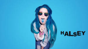 American Pop Star Halsey Wallpaper