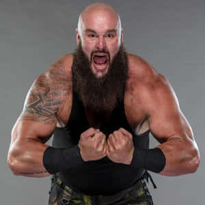 American Professional Wrestler Braun Strowman Photoshoot Wallpaper