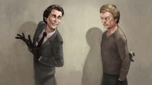 American Psycho Cartoon Hd Wallpaper