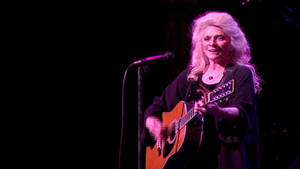 American Singer Judy Collins Cambridge Folk Festival 2008 Performance Wallpaper