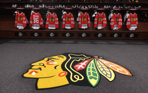 American Team The Chicago Blackhawks Wallpaper