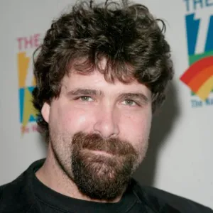 American Wrestler Mick Foley At The New Tnn 2002 Upfront Wallpaper