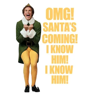 America’s Favorite Christmas Classic – Elf Movie Wallpaper
