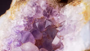 Amethyst Gemstone Photography Wallpaper