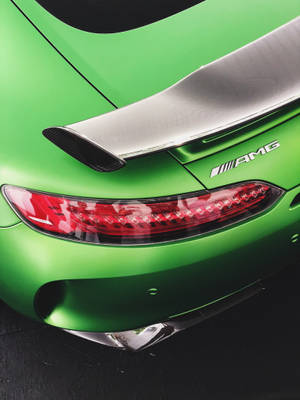 Amg Gtr Close Up Rear Wallpaper