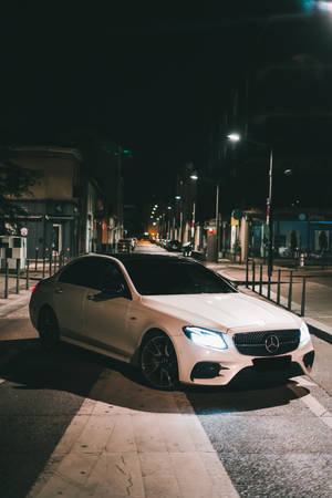 Amg Mercedes-benz E-class Iphone Wallpaper