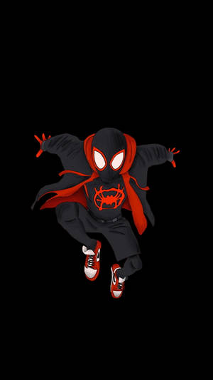 Amoled Android Spiderman Jacket Wallpaper