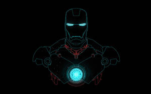 Amoled Ironman Suit Wallpaper