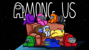 Among Us Cool: A Unique And Stylish Among Us Wallpaper Wallpaper