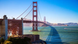 An Aerial View Of The San Francisco Bay Area Wallpaper