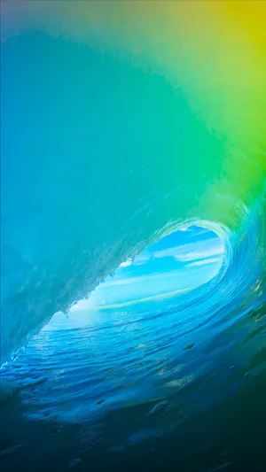 An Aesthetic Of Cyan Blue Wallpaper