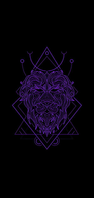 An Aesthetic Representation Of The Leo Zodiac Sign Wallpaper