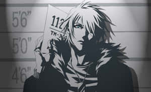 An Anime Boy Standing In The Shadows Wallpaper