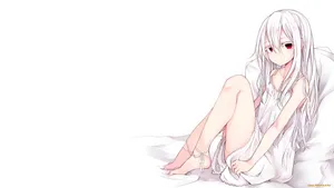 An Anime World Full Of Vibrant Colors Wallpaper
