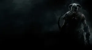An Enchanted Landscape Of Skyrim Wallpaper