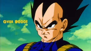 “an Epic Moment For Cool Vegeta” Wallpaper