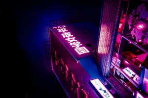 An Exciting Vibe In Osaka, Japan Wallpaper