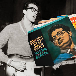 An Iconic Buddy Holly And The Crickets Album Cover Wallpaper