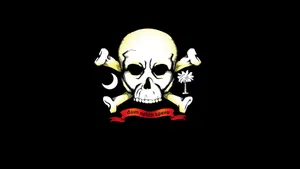 An Iconic Skull And Crossbones Symbol Wallpaper