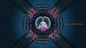 An Illustration Of A Color-coded Cerebral Cortex Wallpaper