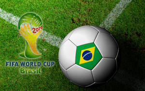 An International Celebration Of One Of The World's Most Beloved Sports, The 2014 World Cup Held In Brazil. Wallpaper