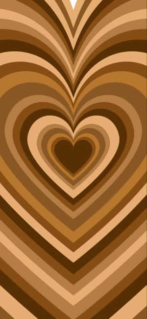 An Intricate Design Of Brown And Gold Wallpaper