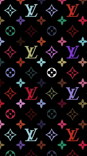 An Opulent Louis Vuitton Pattern Wallpaper Wallpaper