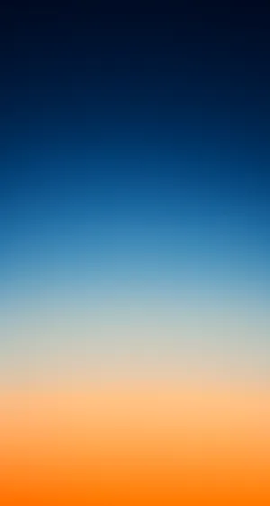 An Orange And Blue Sunset Background Wallpaper