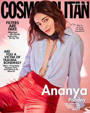 Ananya Pandey Cosmopolitan Wallpaper