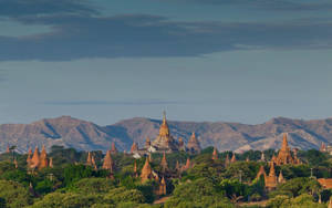 Ancient Bagan City Burma Wallpaper