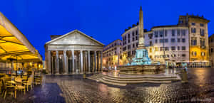 Ancient Roman Pantheon Desktop Wallpaper