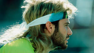 Andre Agassi Side Profile Wallpaper