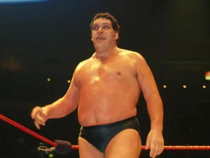 Andre The Giant Iconic Wrestling Superstar Wallpaper