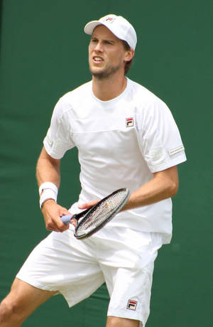 Andreas Seppi All-white Outfit Wallpaper