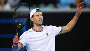 Andreas Seppi Arms Raised Wallpaper