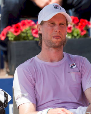 Andreas Seppi In Action Wallpaper