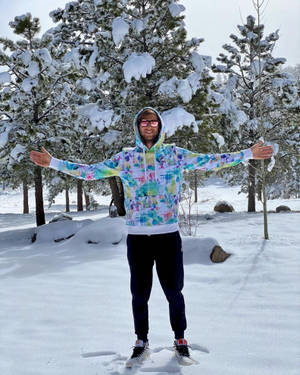 Andreas Seppi In Snowy Area Wallpaper