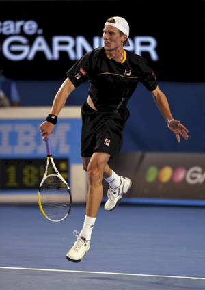 Andreas Seppi Mid-jump Wallpaper