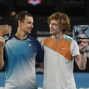 Andrey Rublev In Action Wallpaper