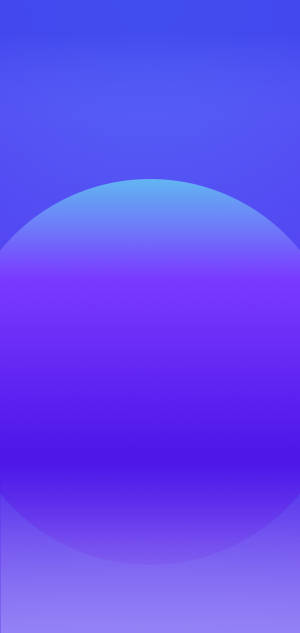 Android 11 Purple Gradient Sphere Wallpaper