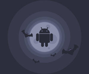 Android And Bats Computer Lock Screen Wallpaper