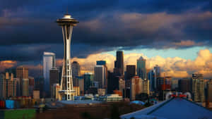 Android Center In Cool Seattle Wallpaper