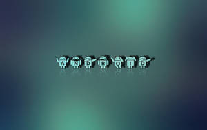 Android Robot Icons Wallpaper