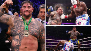 Andy Ruiz And Anthony Joshua Highlights Wallpaper